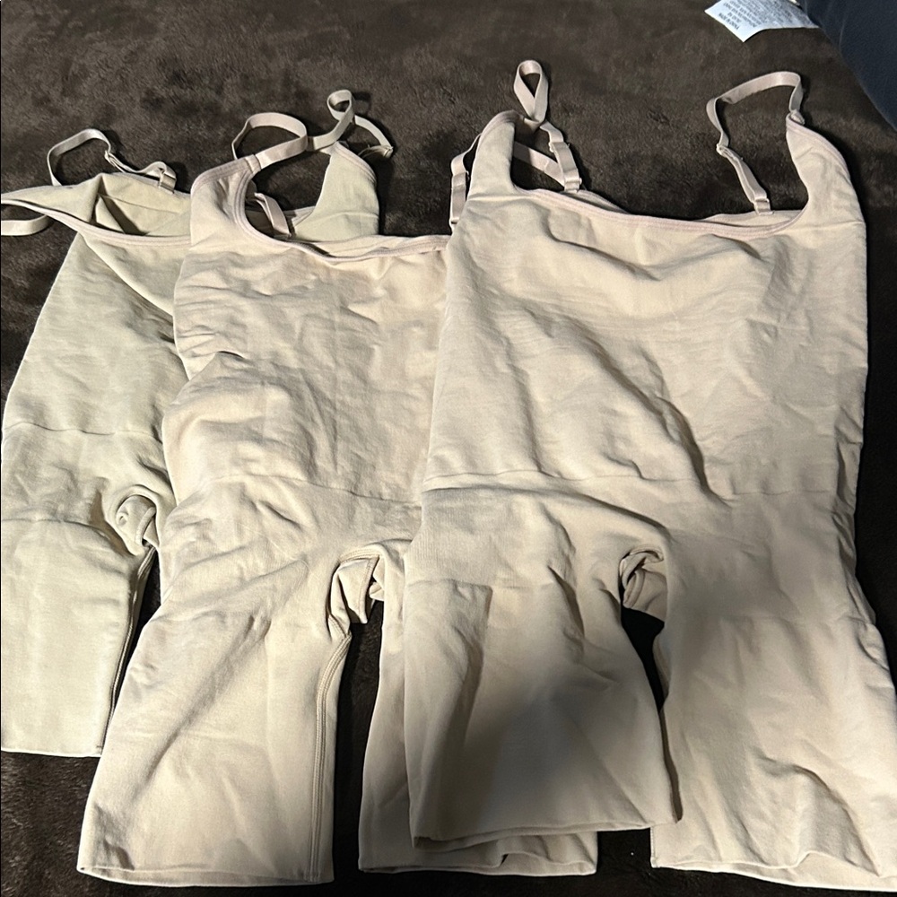 SKIMS Beige Shapewear Set